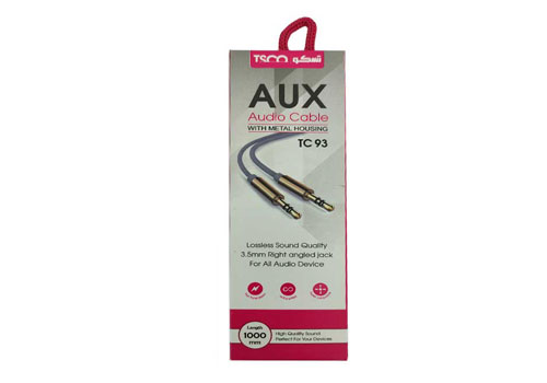 کابل AUX تسکو مدل TC 93 طول 1 متر