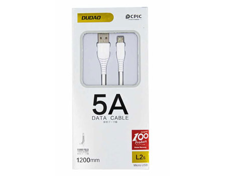 کابل تبدیل USB به MicroUSB دودا مدل L2S طول 1 متر